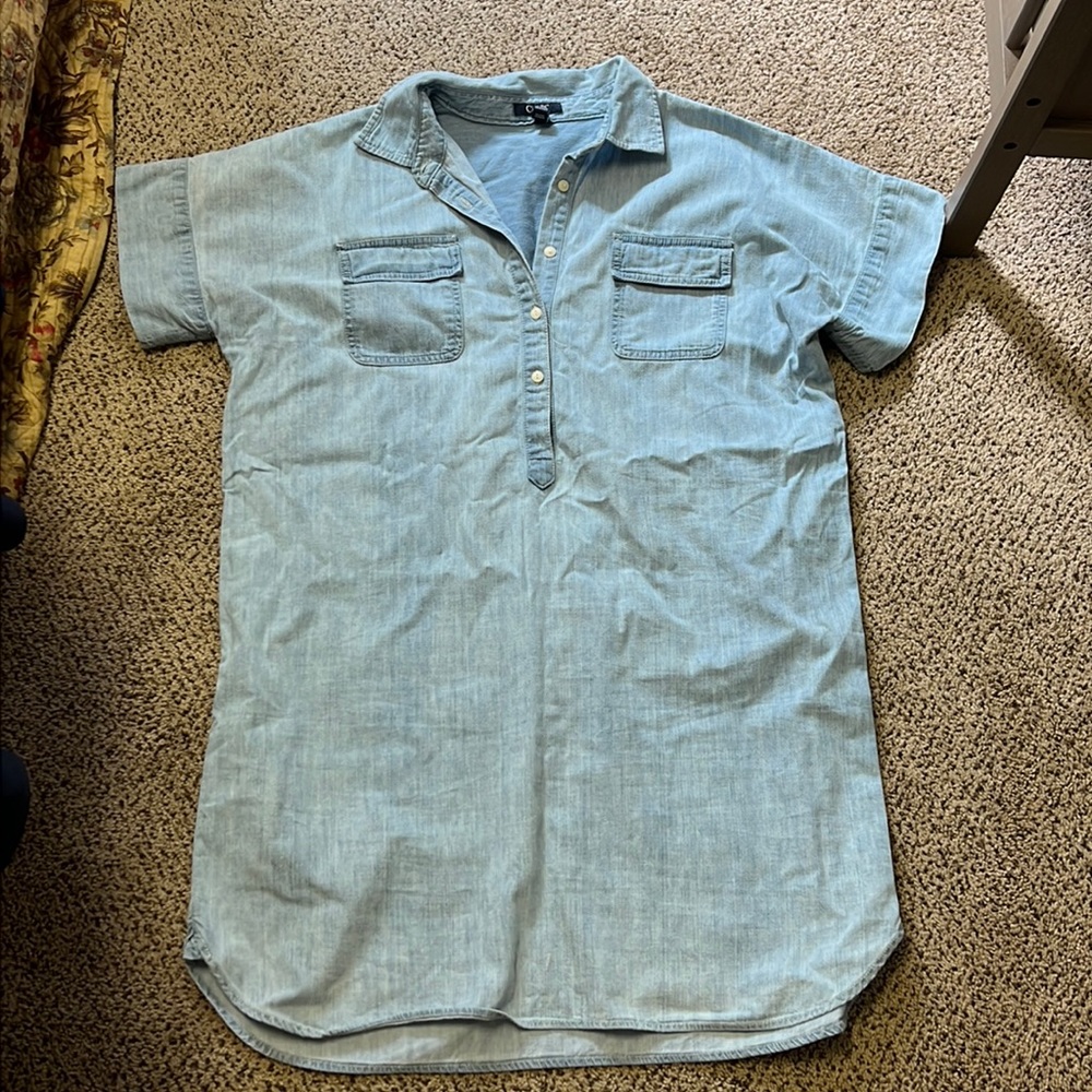 Chaps Denim XL Chambray Dress